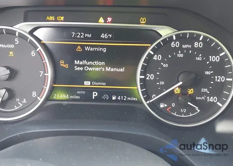 2023 Nissan Rogue Sv Intelligent Awd z USA, uszkodzony, nr VIN 5N1BT3BB7PC860076